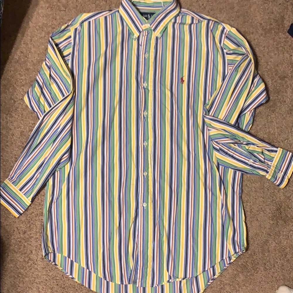 Men’s Polo Ralph Lauren button down - size M